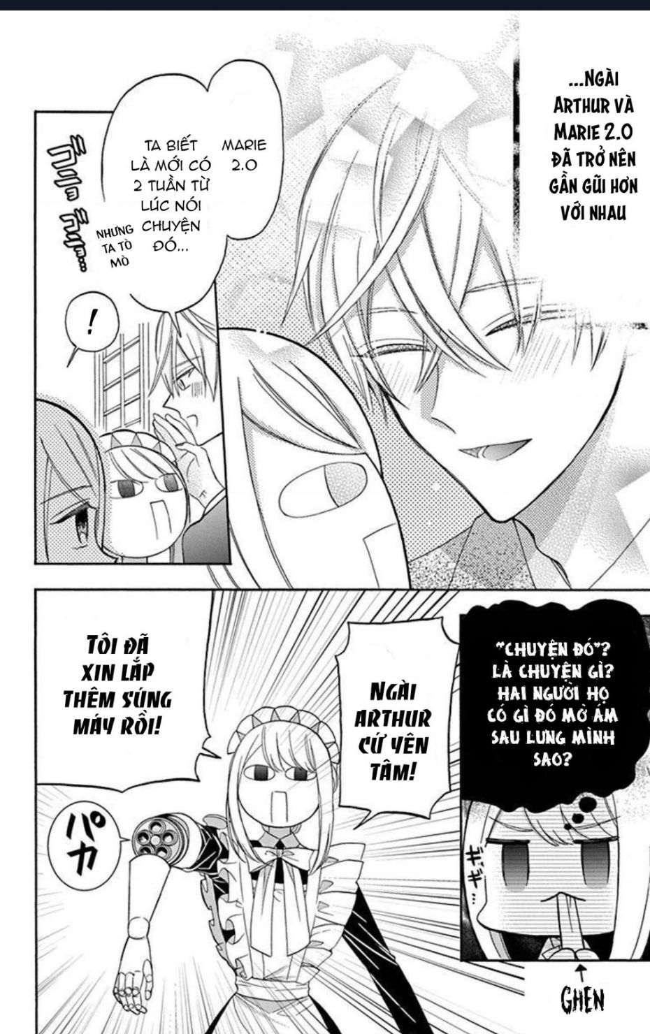 Cô Hầu Gái Người Máy - Chương 12