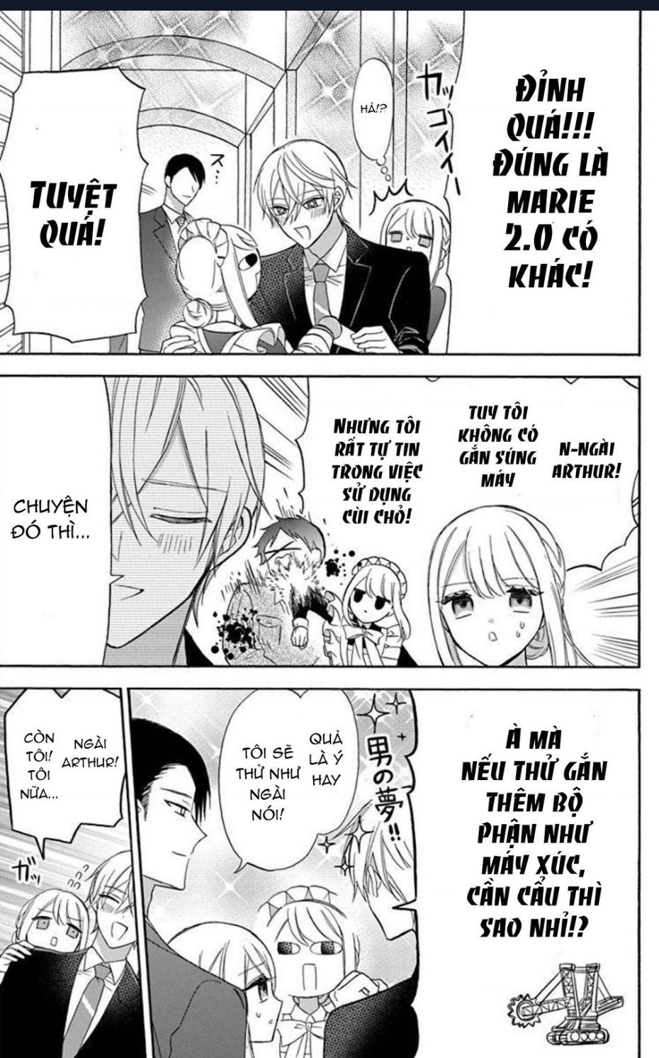 Cô Hầu Gái Người Máy - Chương 12
