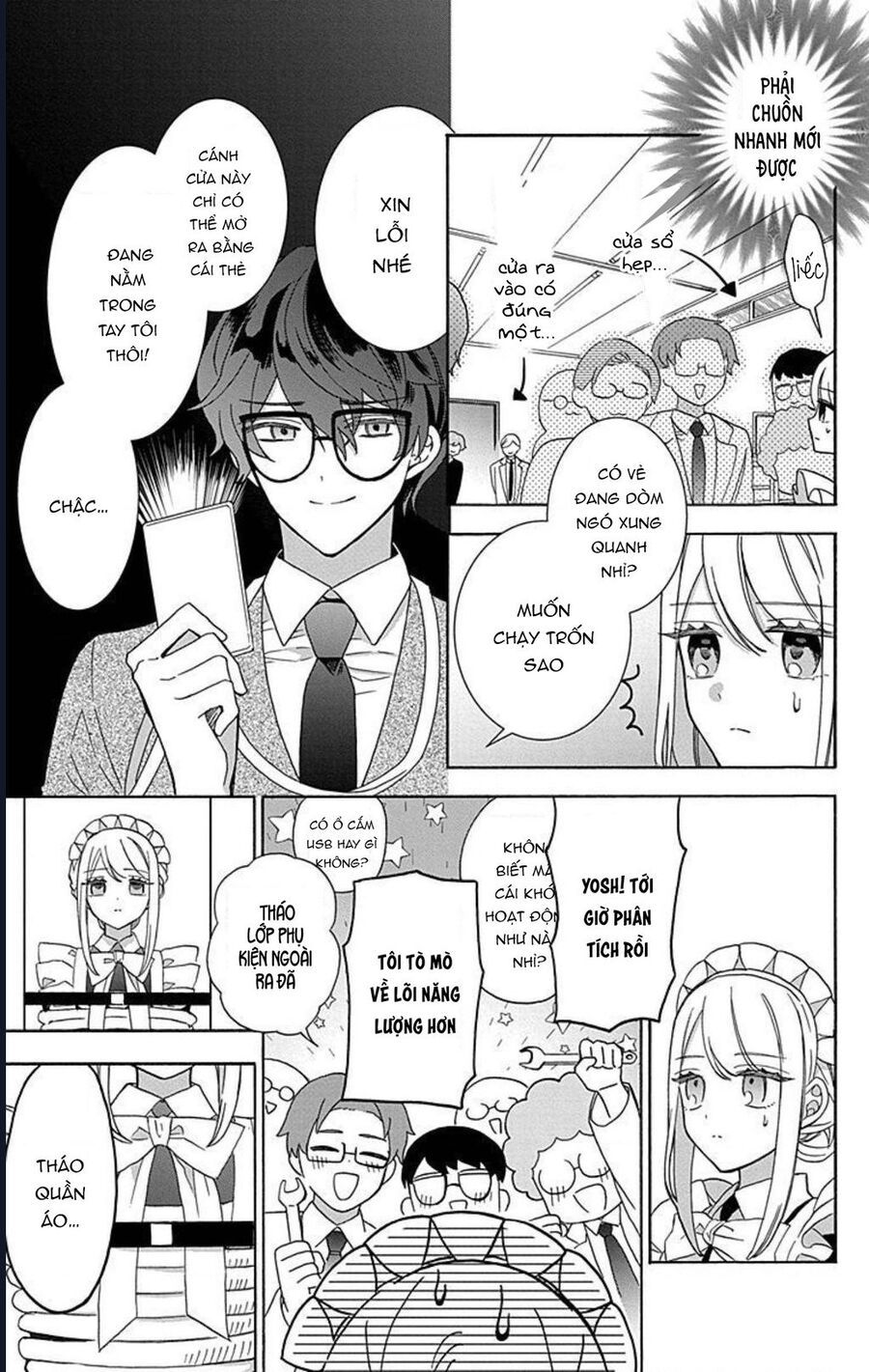 Cô Hầu Gái Người Máy - Chương 14